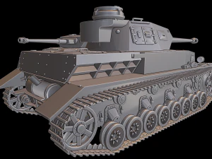 panzer iv tanks 3D Print Model
