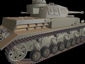 panzer iv tanks 3D Print Model