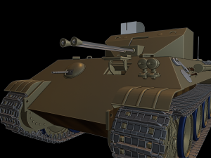 coelian tanks 3Dプリントモデル
