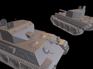 coelian tanks 3Dプリントモデル