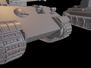 coelian tanks 3Dプリントモデル