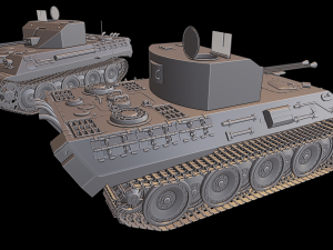 coelian tanks 3Dプリントモデル