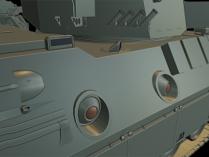 type 89 1 tanks Model Cetak 3D