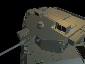type 89 1 tanks Model Cetak 3D
