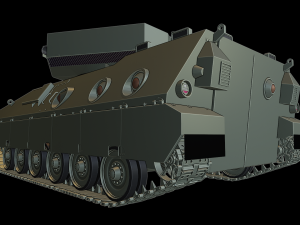 type 89 1 tanks Model Cetak 3D