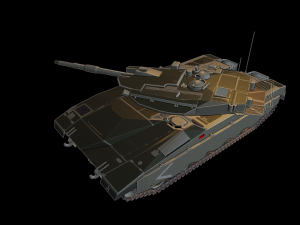 merkava 1 tanks 3D-Druckmodell