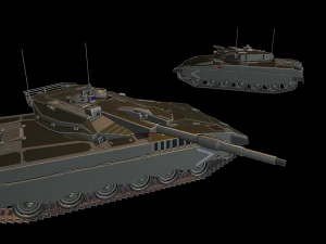 merkava 1 tanks 3D Print Model