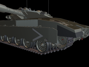 merkava 1 tanks 3D-Druckmodell