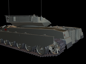 merkava 1 tanks 3D-Druckmodell