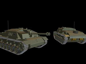 stug g tanks 3D Print Model