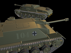 stug g tanks Modelo de Impressão 3D