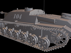 stug g tanks Modelo de Impressão 3D