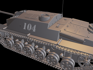 stug g tanks Modelo de Impressão 3D