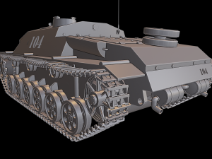 stug g tanks Modelo de Impressão 3D