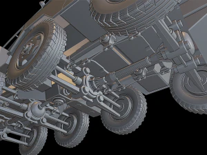 sdkfz 232 tanks 3D Print Model