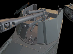 sdkfz 124 wespe tanks 3D Print Model