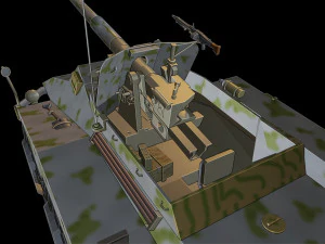 sd kfz puma tanks 3D Print Model