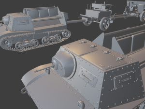 komplet t20plus zis3 wozek tanks Modelo de impresión 3D