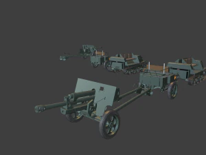 komplet t20plus zis3 wozek tanks 3D Print Model