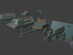 komplet t20plus zis3 wozek tanks Modelo de impresión 3D