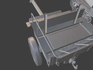 komplet t20plus zis3 wozek tanks 3D Print Model