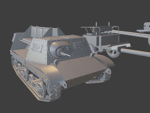 komplet t20plus zis3 wozek tanks 3D Print Model