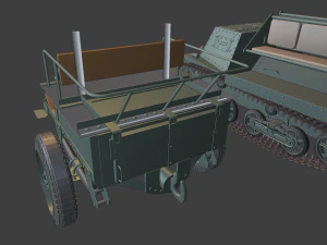komplet t20plus zis3 wozek tanks 3D Print Model