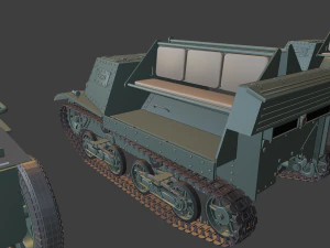 komplet t20plus zis3 wozek tanks 3D Print Model