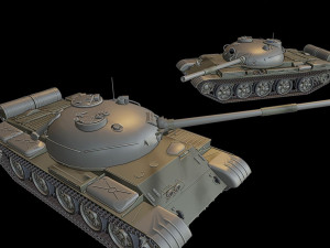 t-62 tanks 3D Print Model