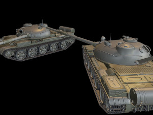 t-62 tanks 3Dプリントモデル