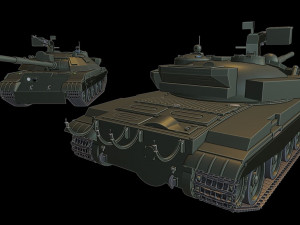 t-62m tanks Modelo de Impressão 3D