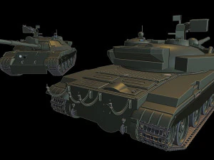t-62m tanks 3D Print Model