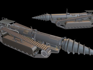 bur tanks Modello di stampa 3D