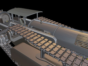 bur tanks Model do druku 3D