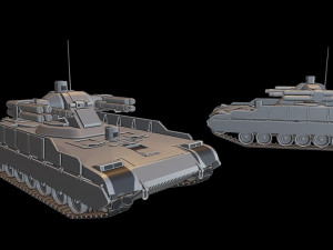 combat support vehicle tanks Model do druku 3D