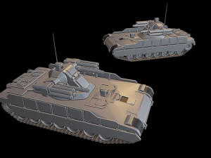 combat support vehicle tanks Model do druku 3D