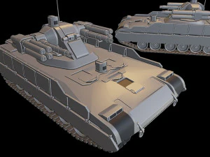 combat support vehicle tanks 3D Print Model