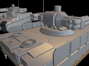 combat support vehicle tanks 3D Print Model