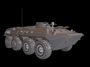 btr80 tanks Model do druku 3D