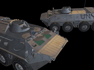 btr80 tanks 3D Print Model