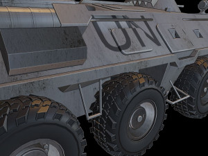 btr80 tanks 3D 프린트 모델
