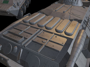 btr80 tanks 3D 프린트 모델