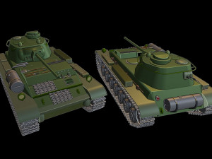 a-44 tanks Model do druku 3D