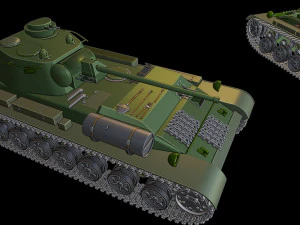 a-44 tanks 3D Print Model
