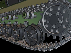a-44 tanks 3D Print Model