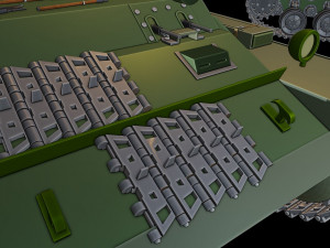 a-44 tanks 3D Druckmodell