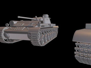 a-44 tanks 3D Print Model