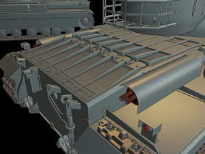 conqueror tanks 3D Baskı Modeli