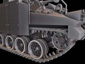 mcv-80 warrior 3 tanks 3D Print Model