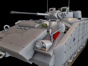 mcv-80 warrior 3 tanks 3D Print Model